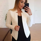 Blazer Feminino Alfaiataria Branco
