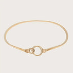 cindo fino feminino dourado